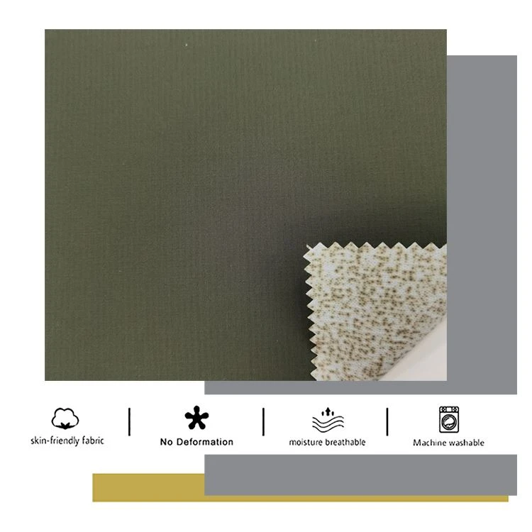 Polyester Plaid Soft Shell Fabric with TPU