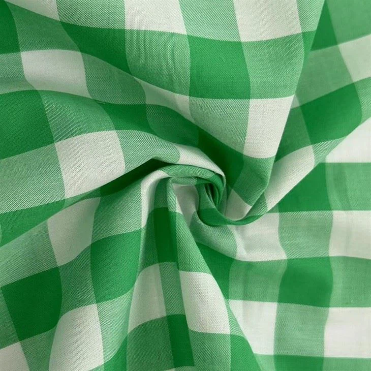 40S*40S Yarn Dyed Plaid Cotton Fabric