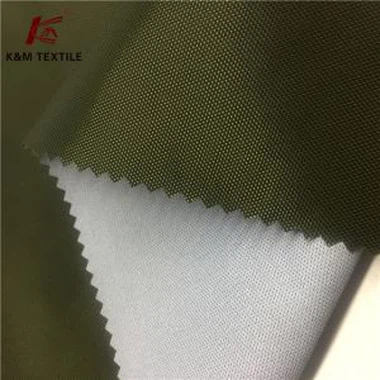 Tecido de Nylon Oxford Taslon de Alta Densidade com Revestimento Branco