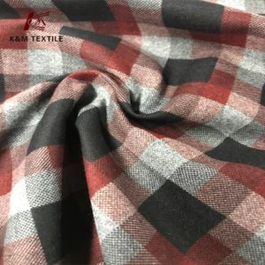 Tecido estampado Rip-stop de poliéster e nylon catiônico com veludo duplo