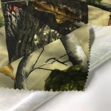 Tecido camuflado supermacio impresso com filme leve