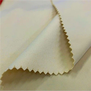 Tecido de pele de pêssego de poliéster de microfibra