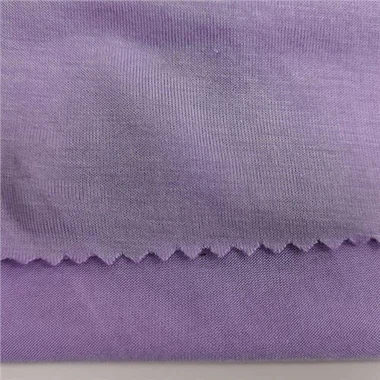 Tecido de malha simples de rayon stretch reciclado